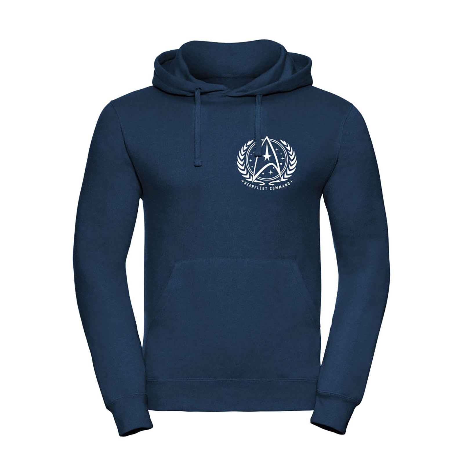 Immagine del prodotto Star Trek - Felpa con Cappuccio Starfleet Command Blu