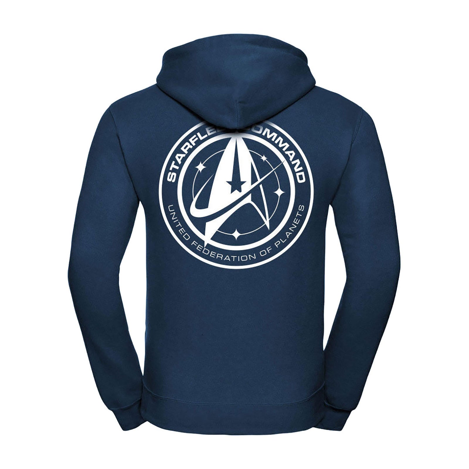 Immagine del prodotto Star Trek - Felpa con Cappuccio Starfleet Command Blu