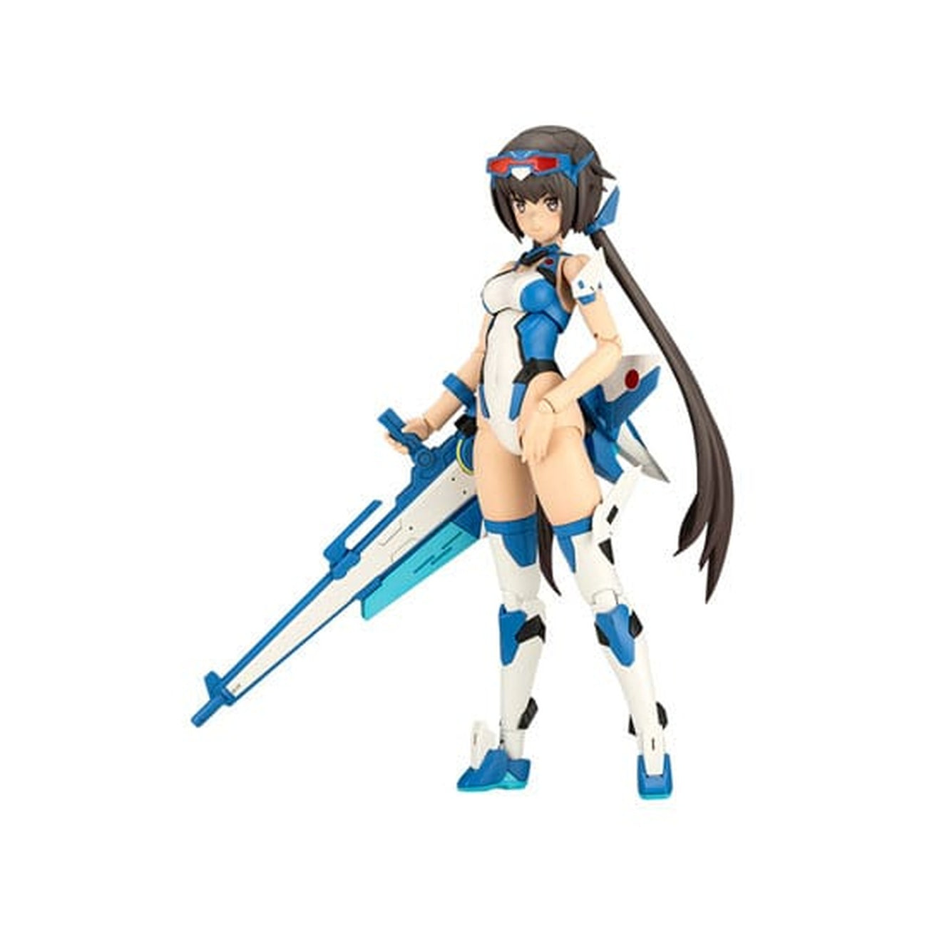 Immagine del prodotto Frame Arms Girl model kit figure Stylet costume da bagno Blue Impulse Color Version