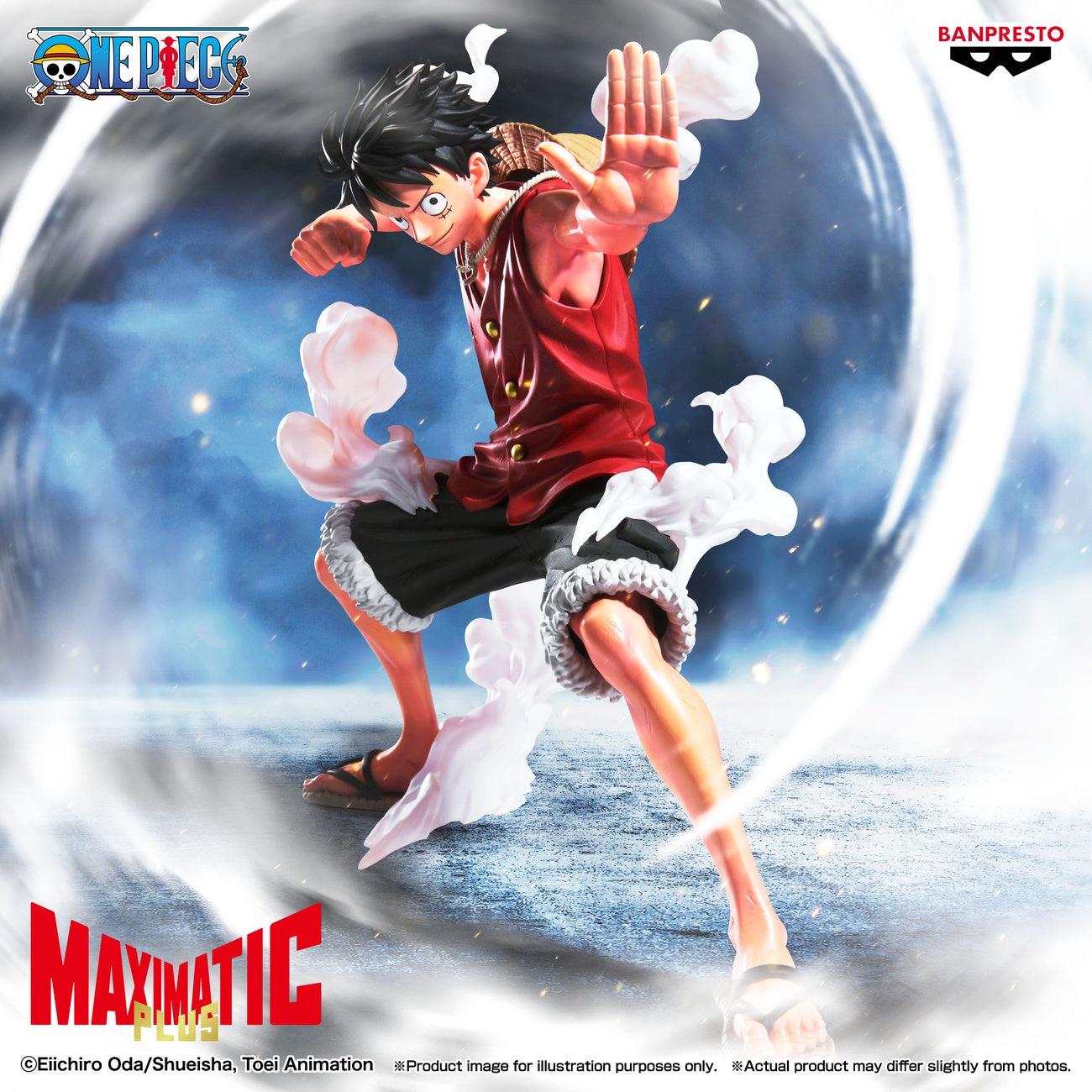 Immagine del prodotto One Piece - Figura Monkey D. Luffy Maximatic Plus