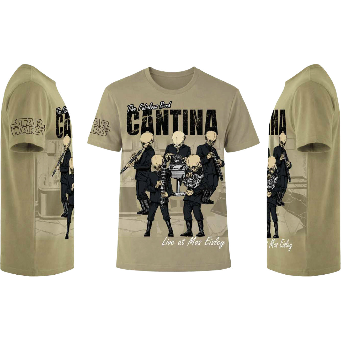 Immagine del prodotto Star Wars - T-shirt Cantina Band beige