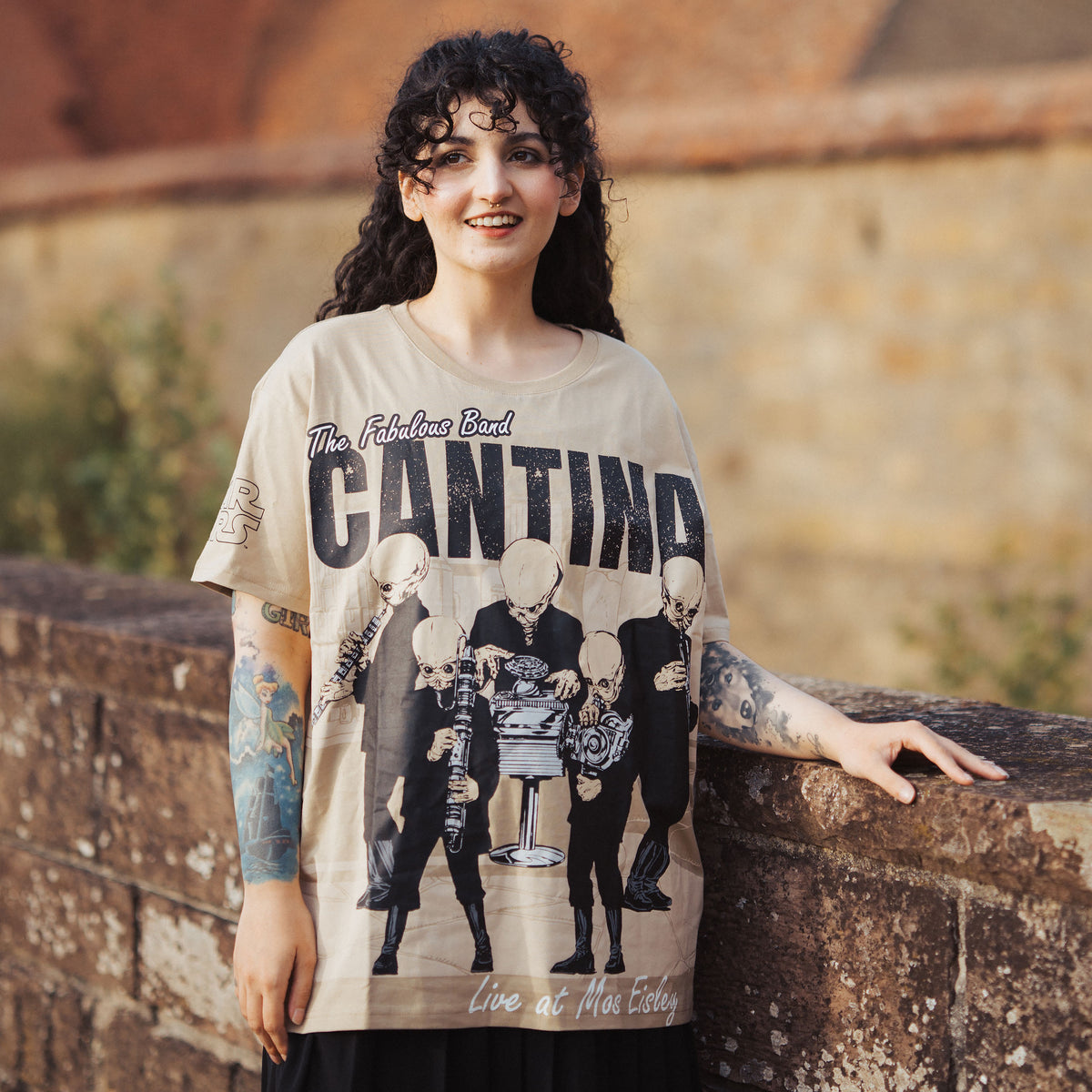 Immagine del prodotto Star Wars - T-shirt Cantina Band beige