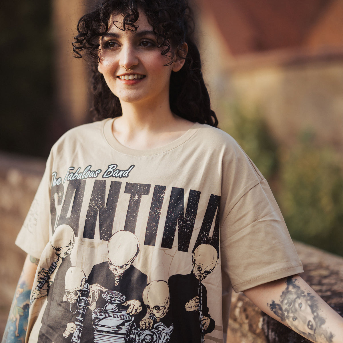 Immagine del prodotto Star Wars - T-shirt Cantina Band beige