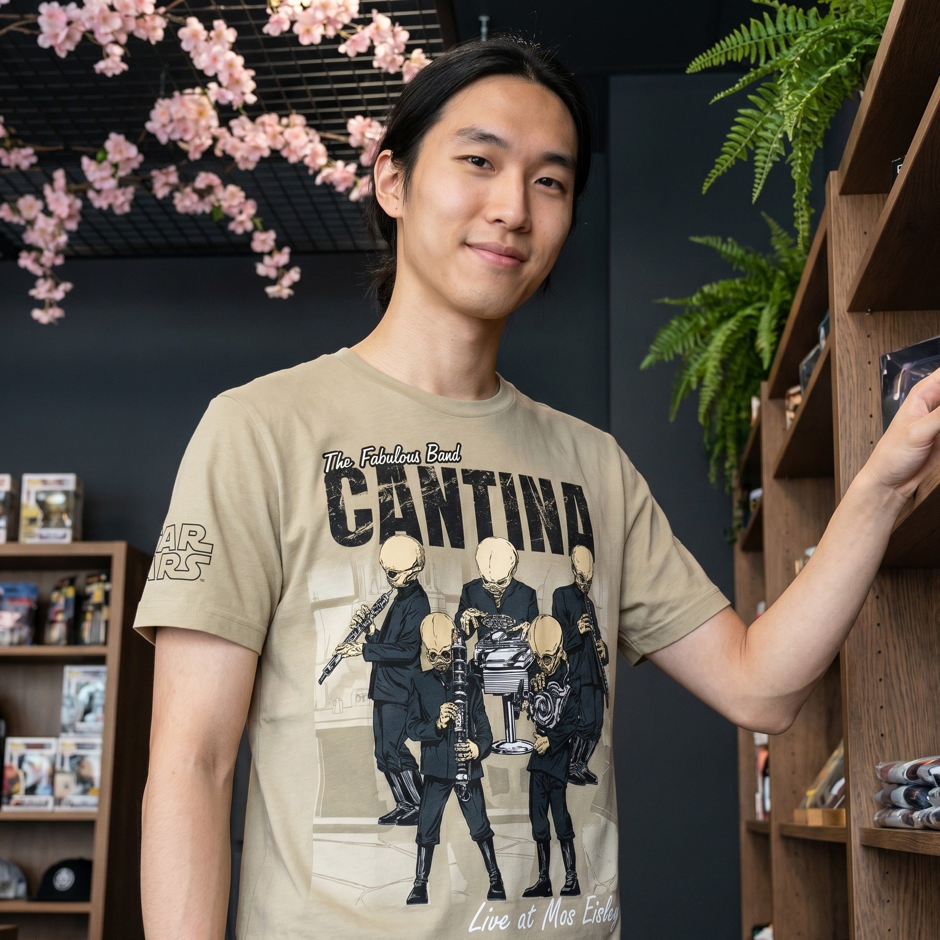 Immagine del prodotto Star Wars - T-shirt Cantina Band beige