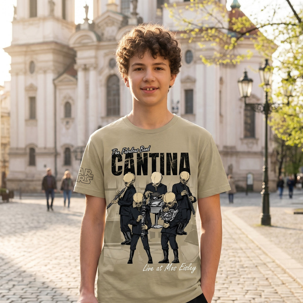Immagine del prodotto Star Wars - T-shirt Cantina Band beige