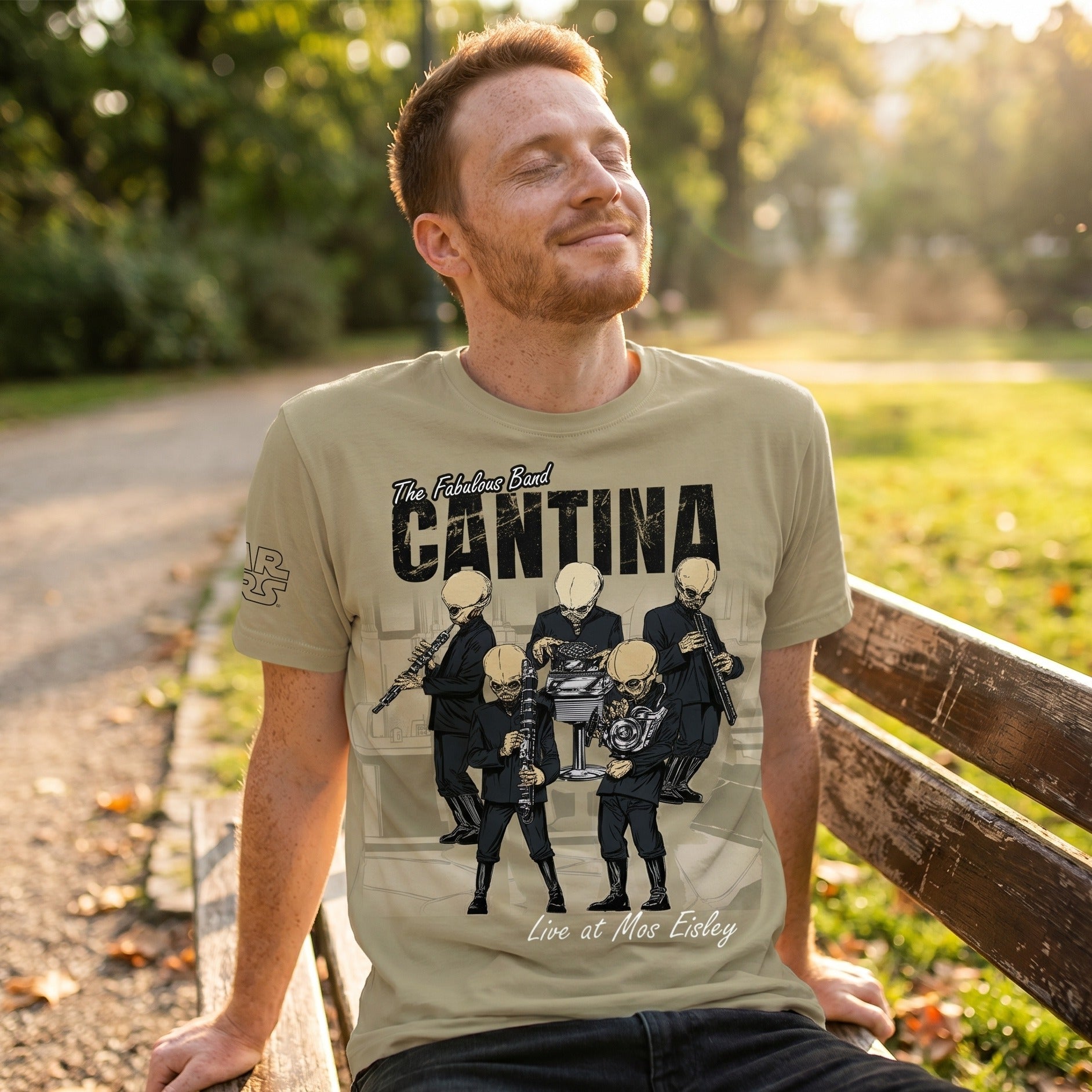 Immagine del prodotto Star Wars - T-shirt Cantina Band beige