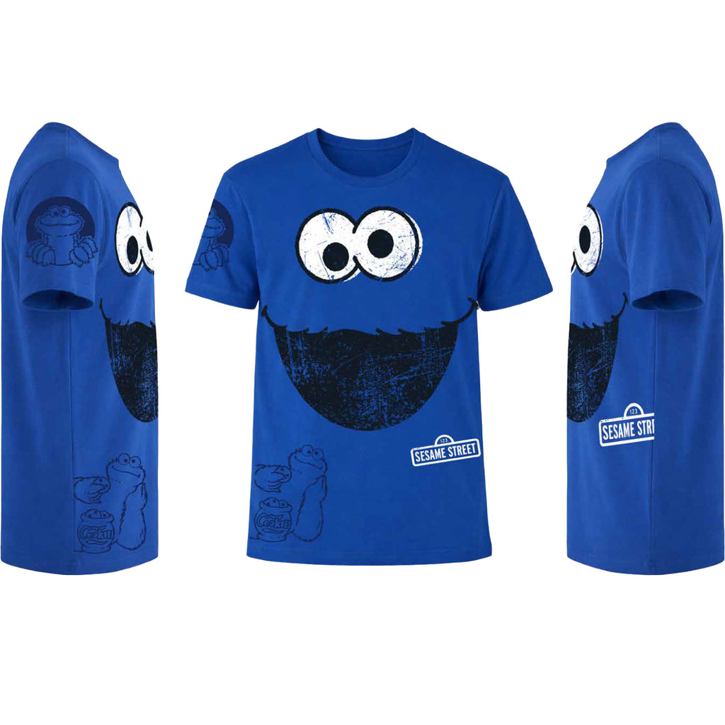 Immagine del prodotto Sesame Street - T-shirt blu Cookie Monster