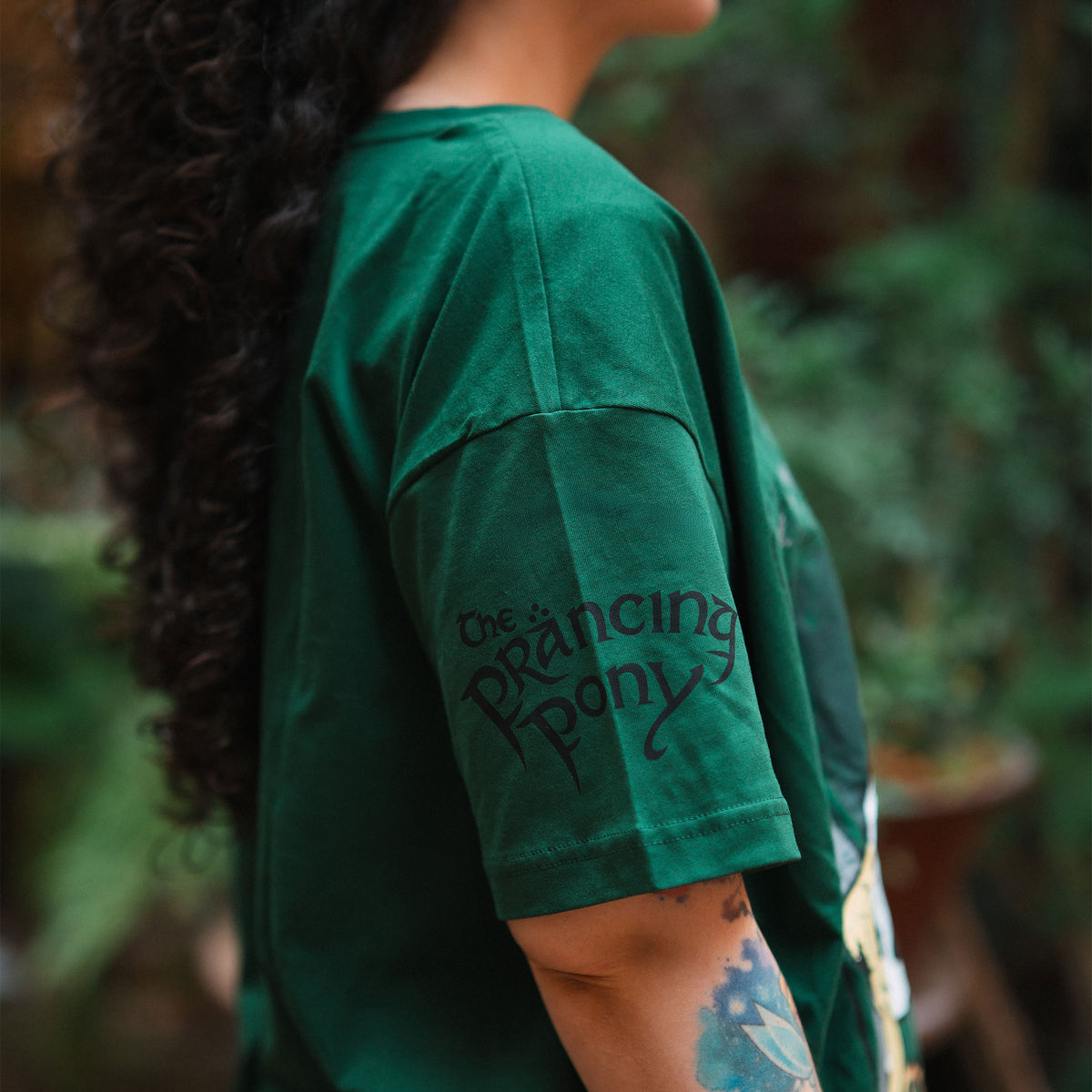Product image The Lord of the Rings - The Prancing Pony Logo T-Shirt green