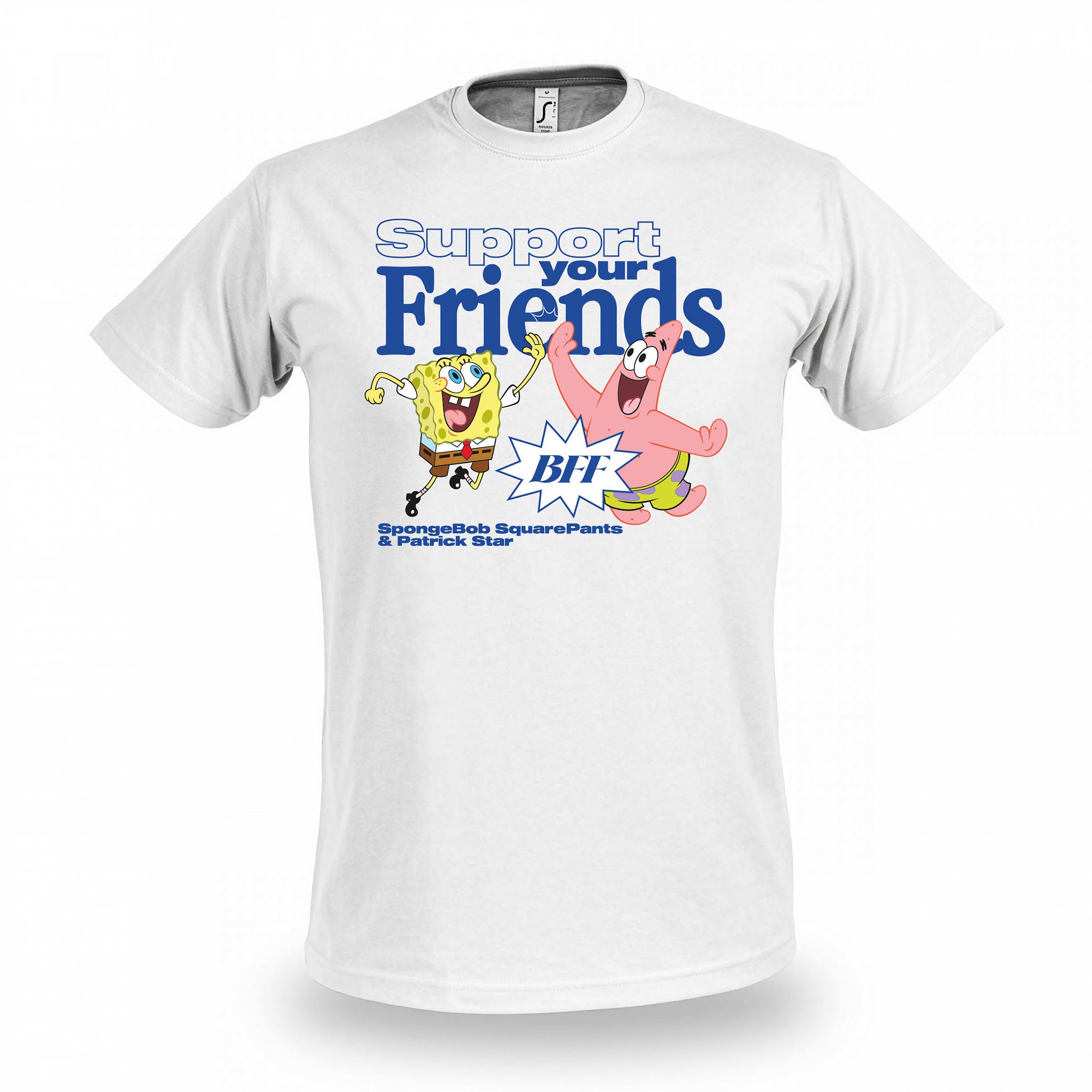Immagine del prodotto T-shirt SpongeBob e Patrick Support Your Friends