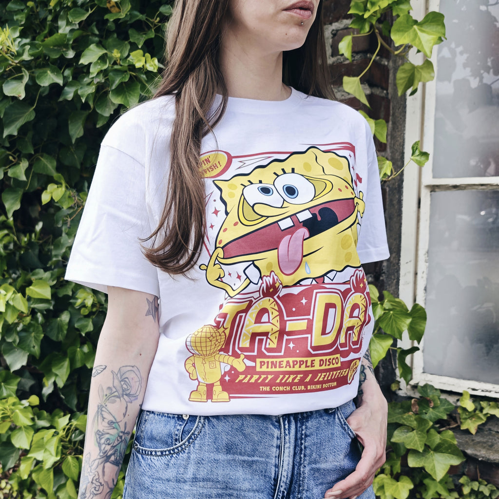 Immagine del prodotto SpongeBob - Party Like a Jellyfish T-shirt bianca