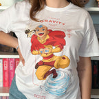 Immagine del prodotto Avatar – T-shirt Aang Laugh at Gravity bianca