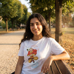 Immagine del prodotto Avatar – T-shirt Aang Laugh at Gravity bianca