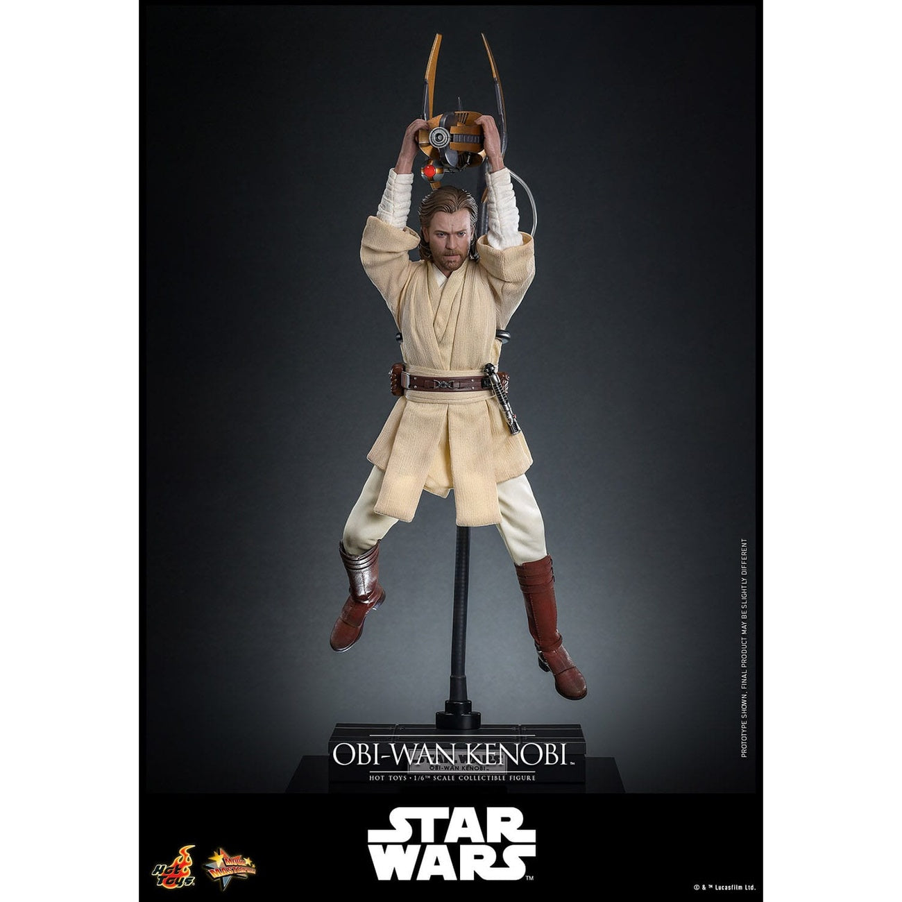 Immagine del prodotto Star Wars Episodio II: L’attacco dei cloni - Action figure Obi-Wan Kenobi 1:6
