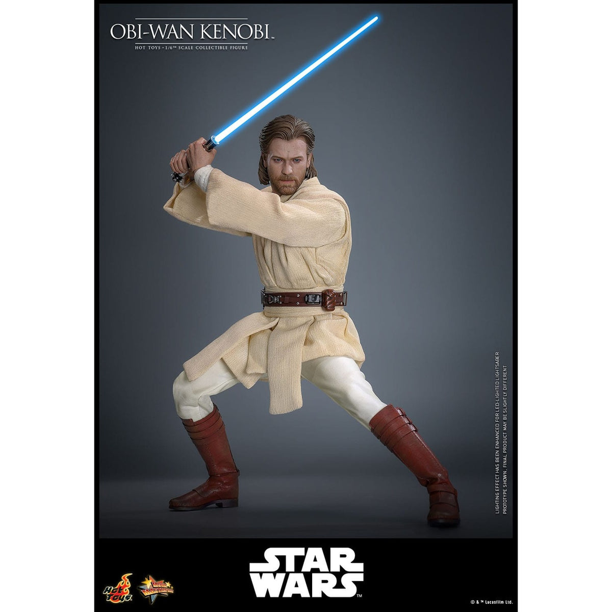 Immagine del prodotto Star Wars Episodio II: L’attacco dei cloni - Action figure Obi-Wan Kenobi 1:6
