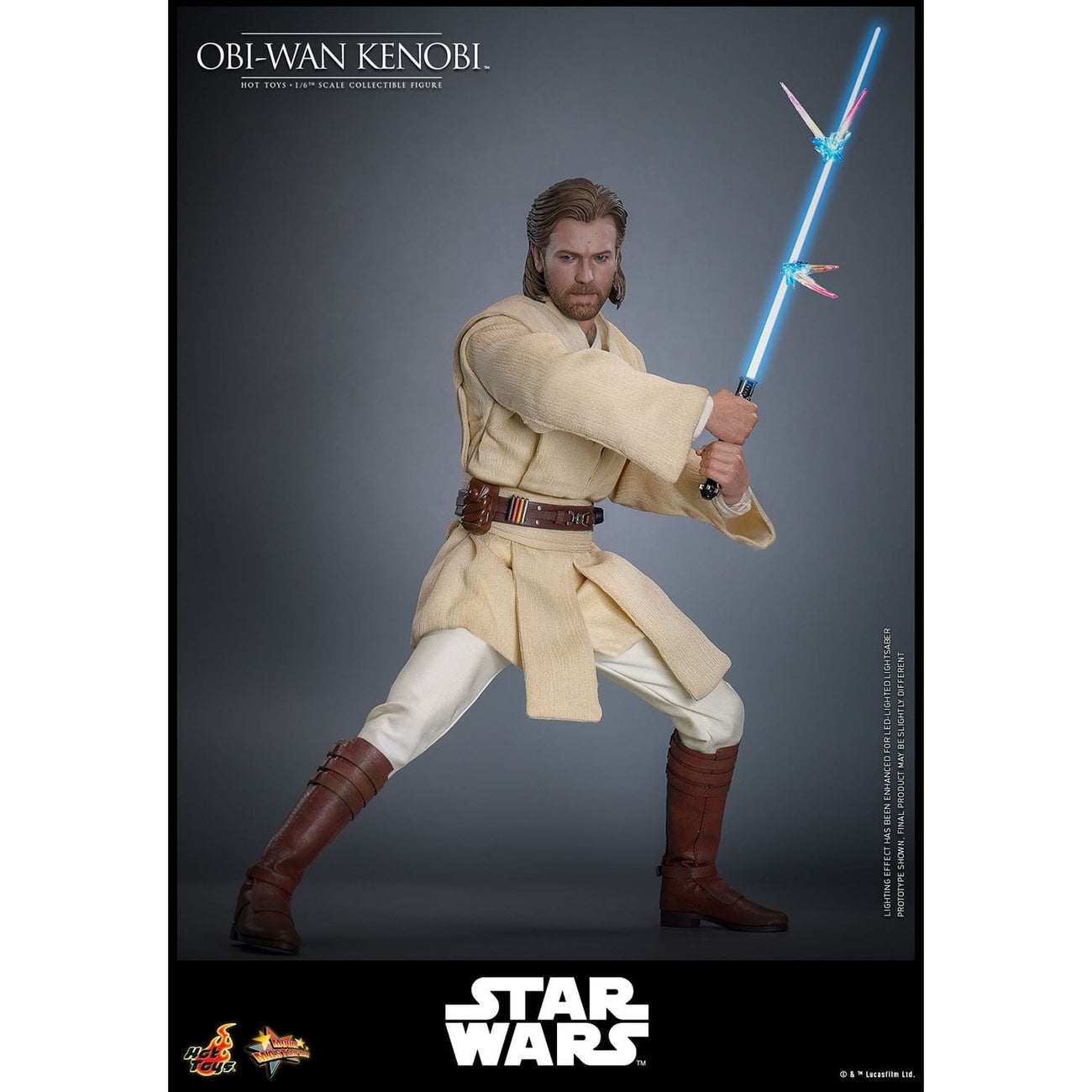 Immagine del prodotto Star Wars Episodio II: L’attacco dei cloni - Action figure Obi-Wan Kenobi 1:6