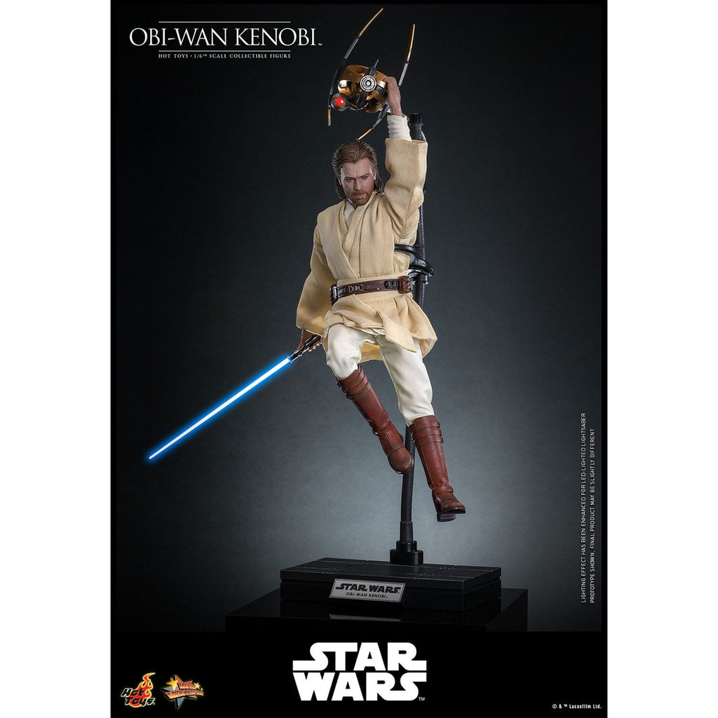 Immagine del prodotto Star Wars Episodio II: L’attacco dei cloni - Action figure Obi-Wan Kenobi 1:6