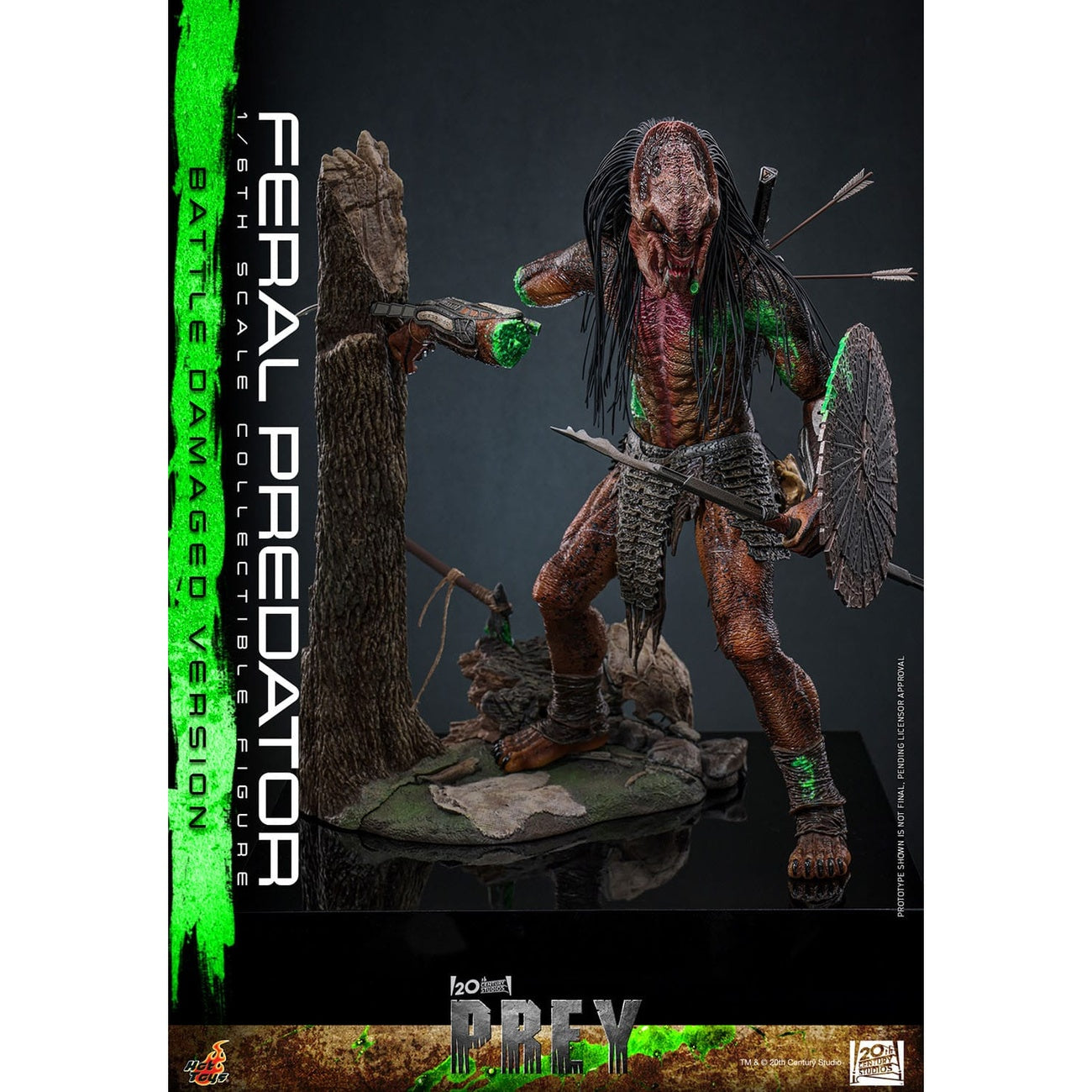 Immagine del prodotto Prey - Action figure Feral Predator 1:6 Battle Damaged Version