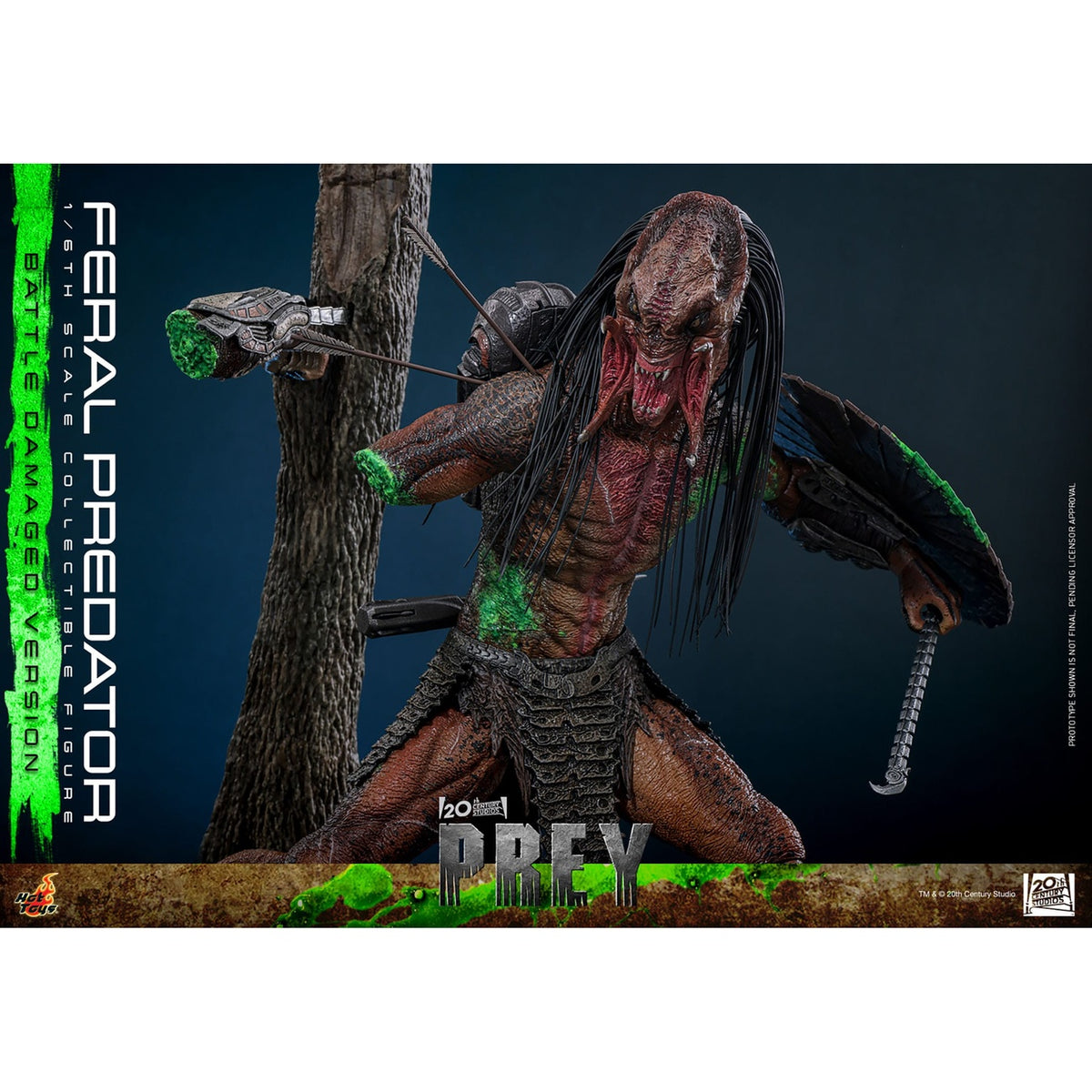 Immagine del prodotto Prey - Action figure Feral Predator 1:6 Battle Damaged Version