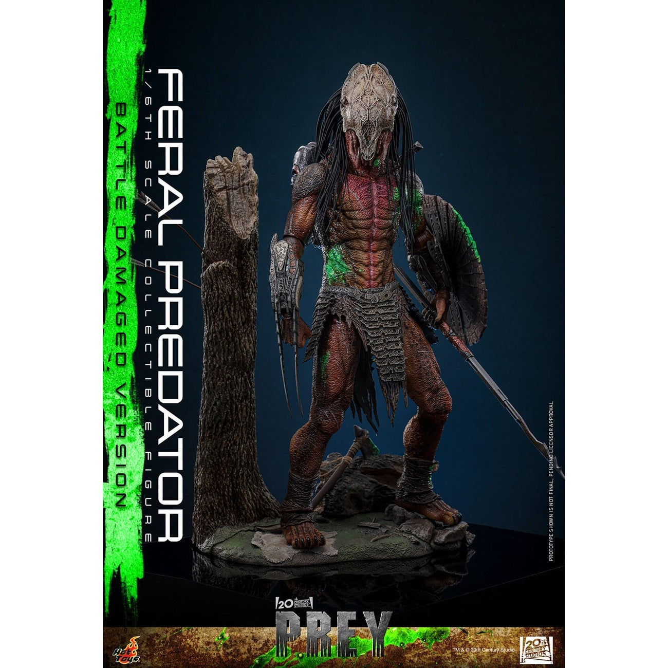 Immagine del prodotto Prey - Action figure Feral Predator 1:6 Battle Damaged Version