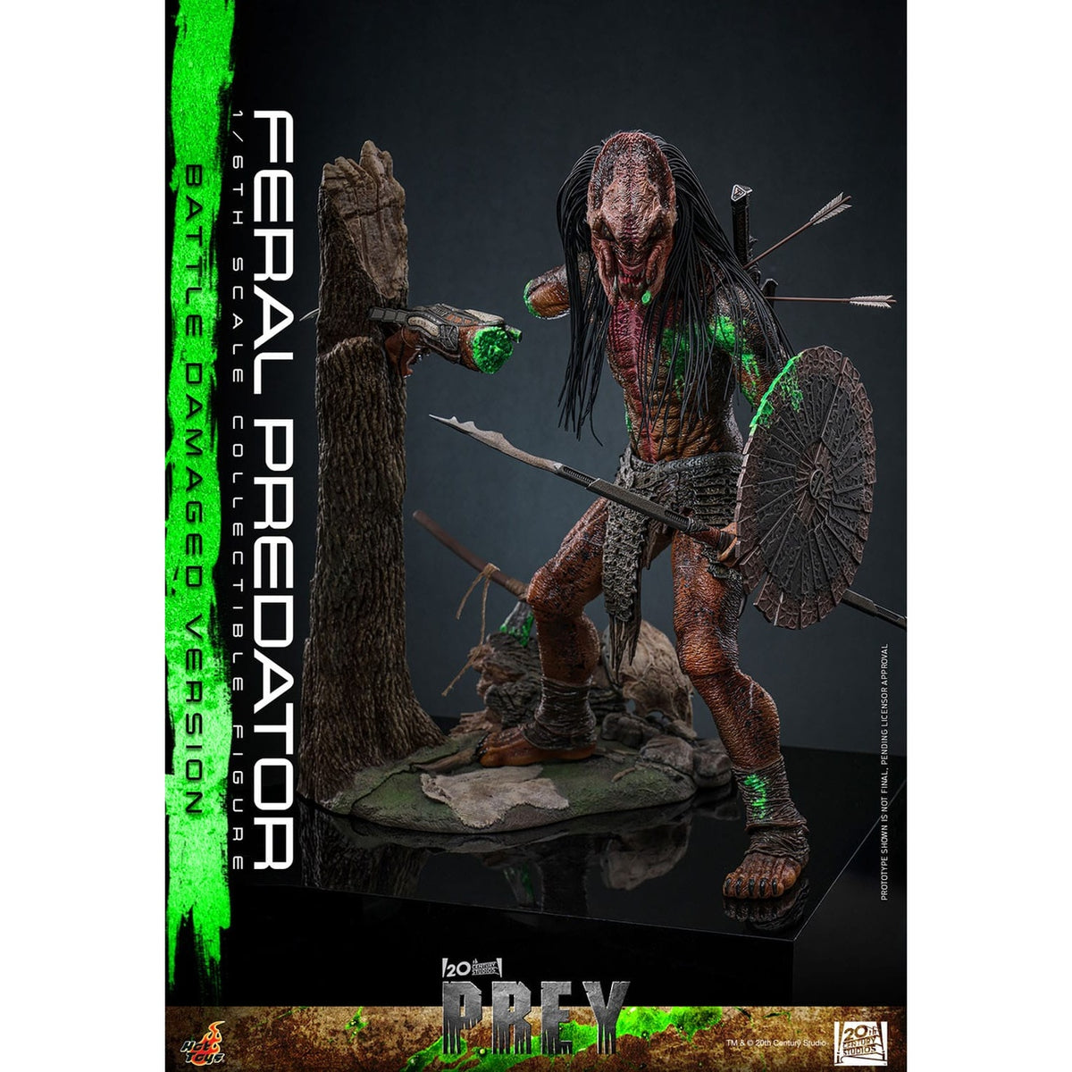 Immagine del prodotto Prey - Action figure Feral Predator 1:6 Battle Damaged Version