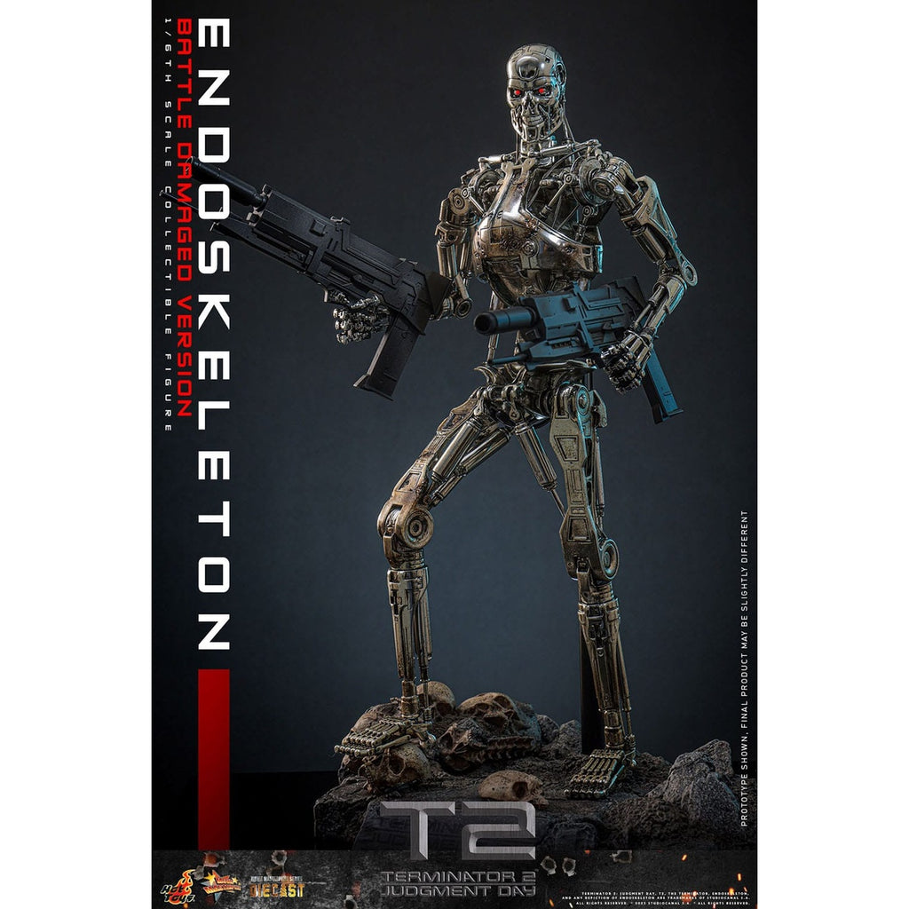 Immagine del prodotto Terminator – Action figure Masterpiece Endoskeleton 1:6 Battle Damaged Version