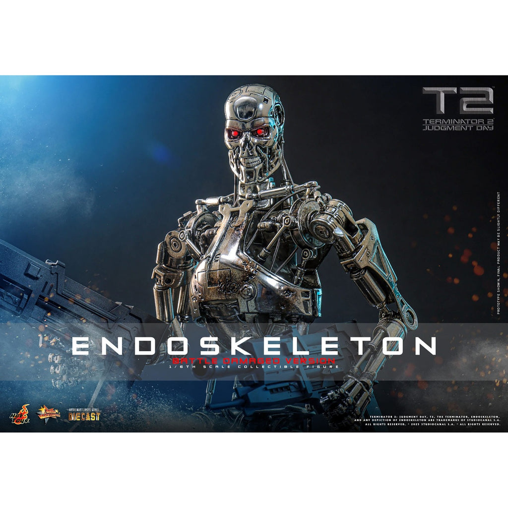 Immagine del prodotto Terminator – Action figure Masterpiece Endoskeleton 1:6 Battle Damaged Version