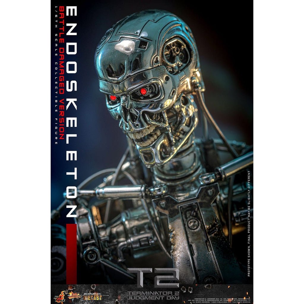 Immagine del prodotto Terminator – Action figure Masterpiece Endoskeleton 1:6 Battle Damaged Version