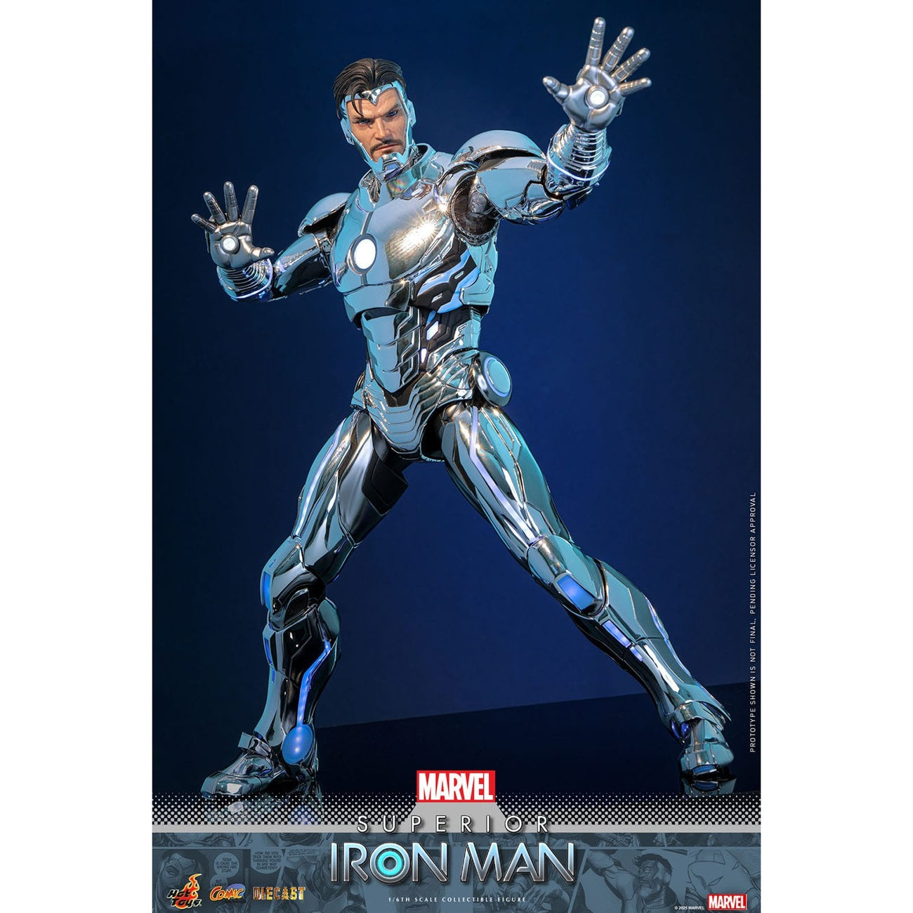 Immagine del prodotto Marvel Comic - Action figure Superior Iron Man Masterpiece 1:6
