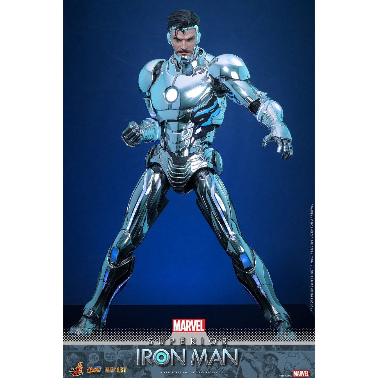 Immagine del prodotto Marvel Comic - Action figure Superior Iron Man Masterpiece 1:6