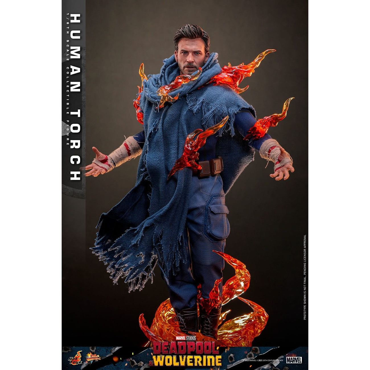 Immagine del prodotto Deadpool & Wolverine - Action figure Human Torch Masterpiece 1:6
