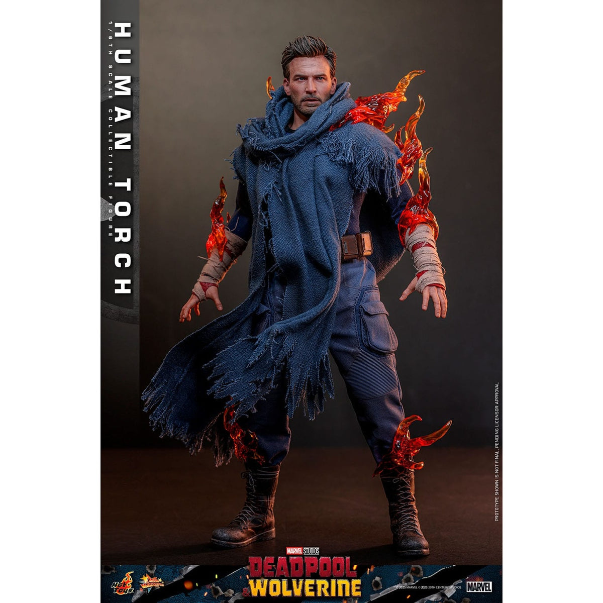 Immagine del prodotto Deadpool & Wolverine - Action figure Human Torch Masterpiece 1:6