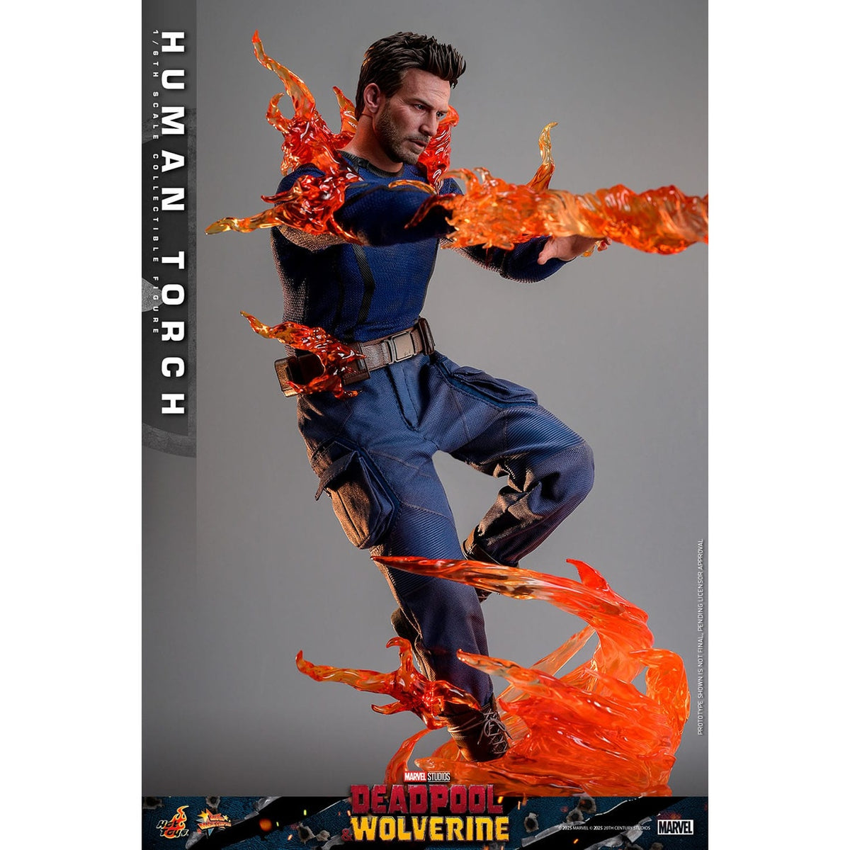 Immagine del prodotto Deadpool & Wolverine - Action figure Human Torch Masterpiece 1:6