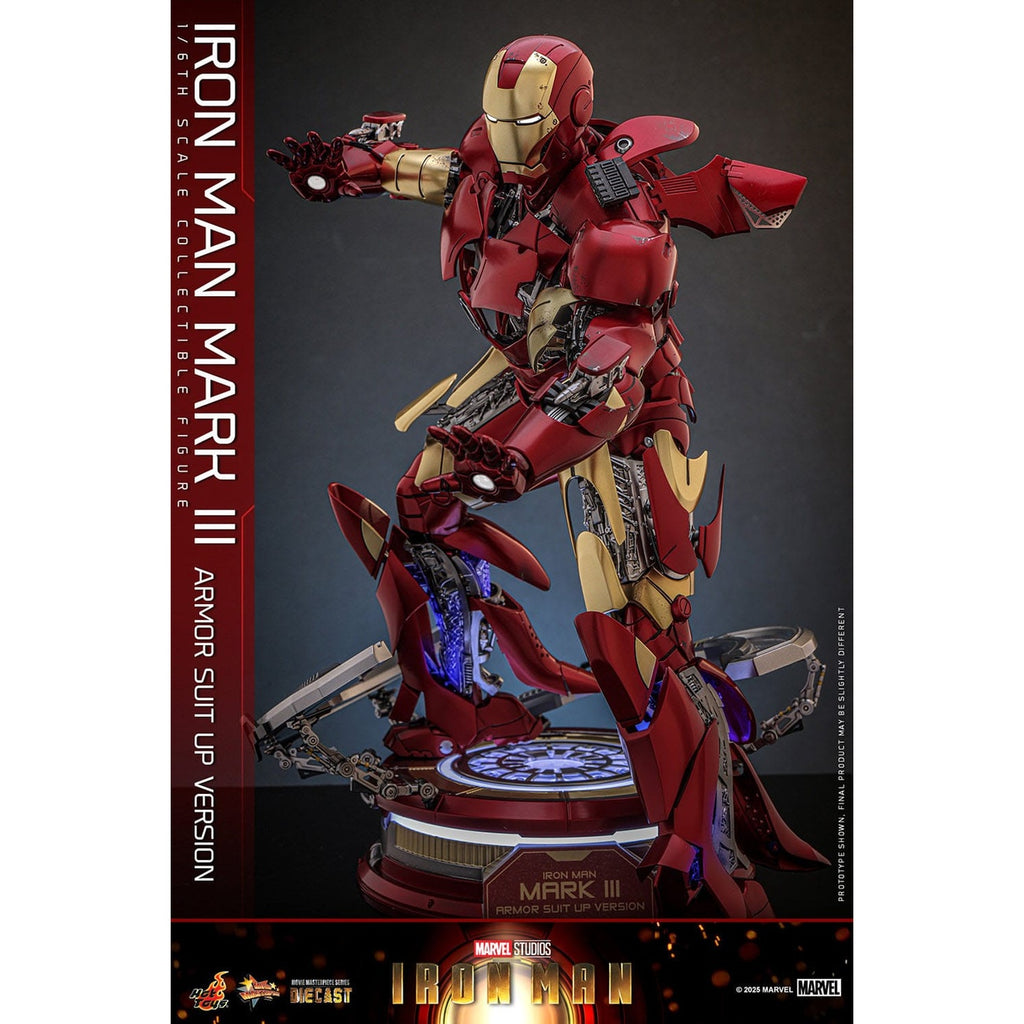Immagine del prodotto Iron Man Mark III (Armor Suit Up Version) action figure Masterpiece 1:6 - Iron Man