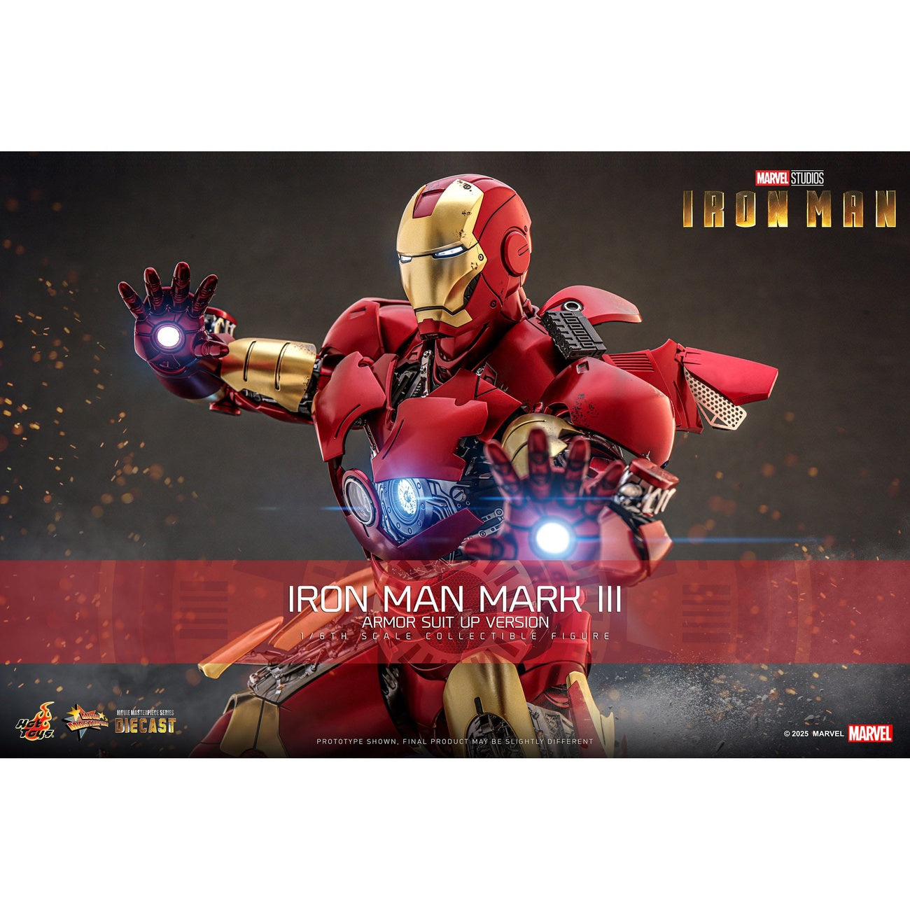 Immagine del prodotto Iron Man Mark III (Armor Suit Up Version) action figure Masterpiece 1:6 - Iron Man