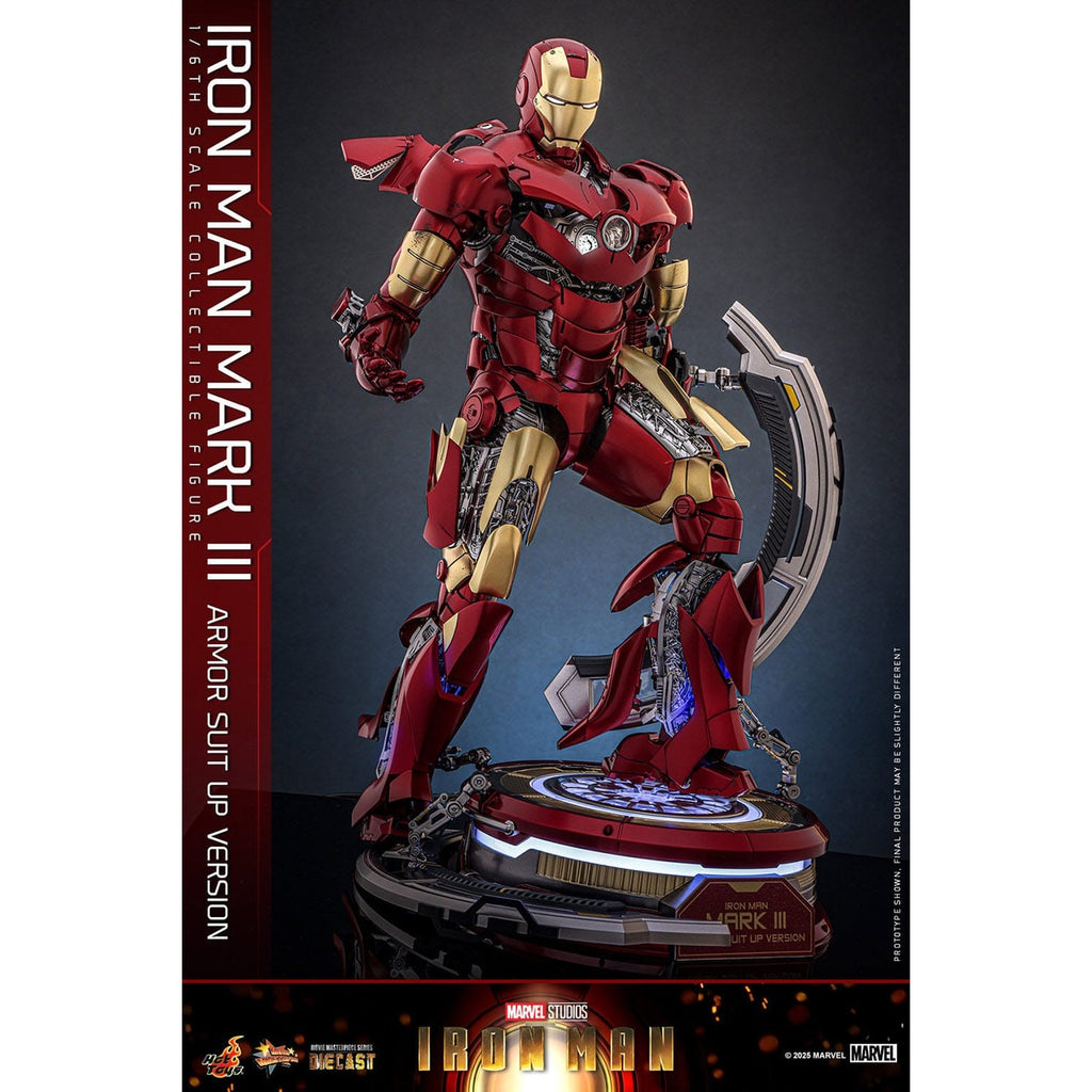 Immagine del prodotto Iron Man Mark III (Armor Suit Up Version) action figure Masterpiece 1:6 - Iron Man