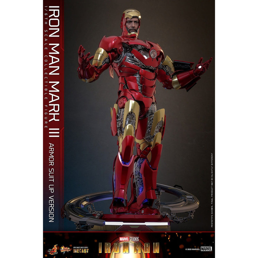 Immagine del prodotto Iron Man Mark III (Armor Suit Up Version) action figure Masterpiece 1:6 - Iron Man