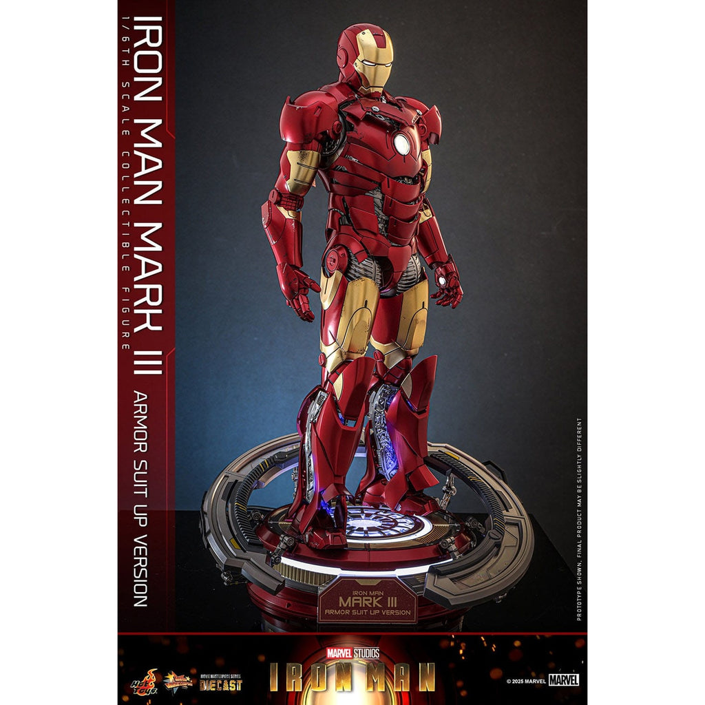 Immagine del prodotto Iron Man Mark III (Armor Suit Up Version) action figure Masterpiece 1:6 - Iron Man