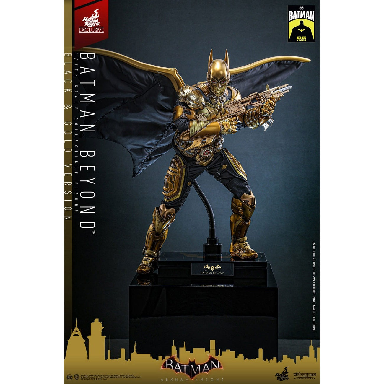 Immagine del prodotto Batman: Arkham Knight - Batman Beyond action figure Masterpiece 1:6 versione Black & Gold