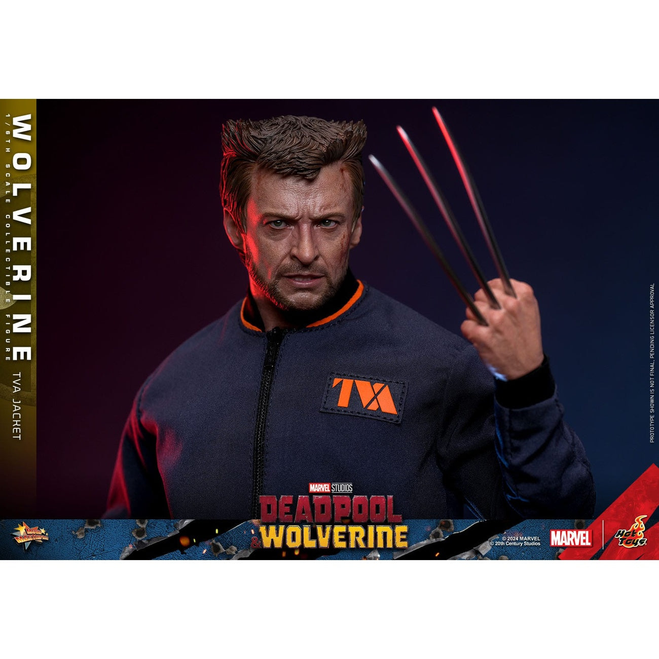 Product image Wolverine Masterpiece 1:6 Action Figure TVA Jacket Version – Deadpool & Wolverine