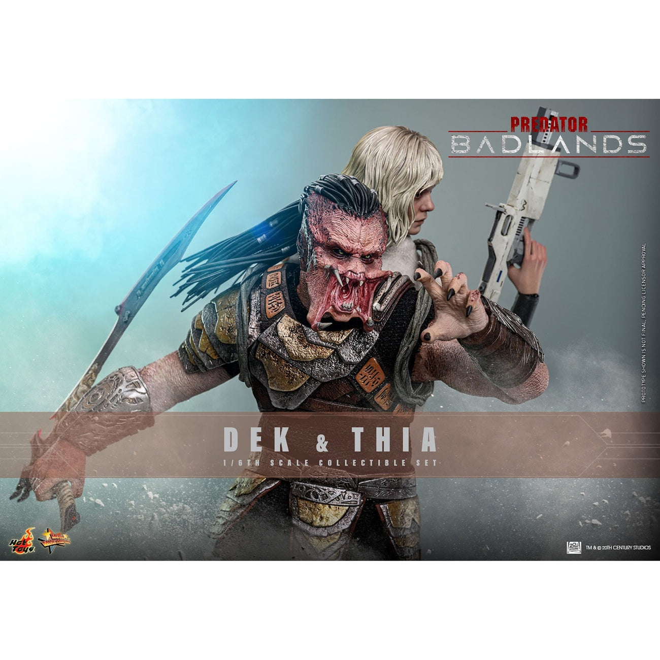 Immagine del prodotto Predator: Badlands – Action figure Dek & Thia Masterpiece 1:6