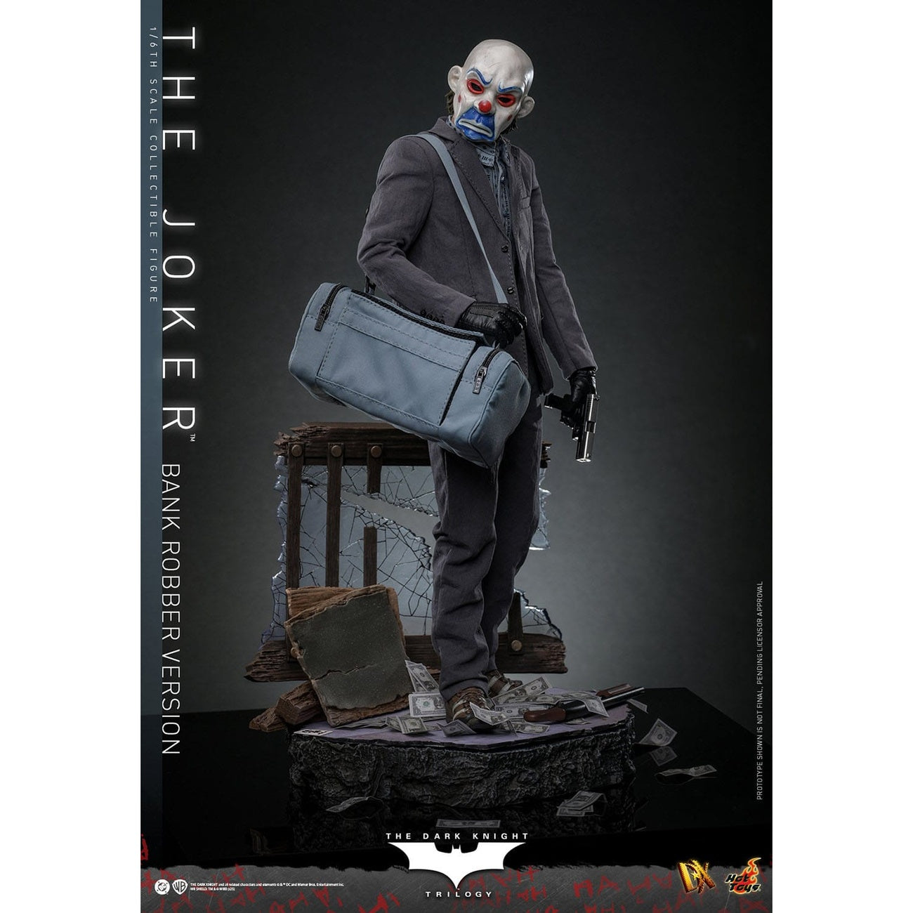 Immagine del prodotto The Dark Knight - Action figure Joker 1:6 Versione Rapinatore di banca