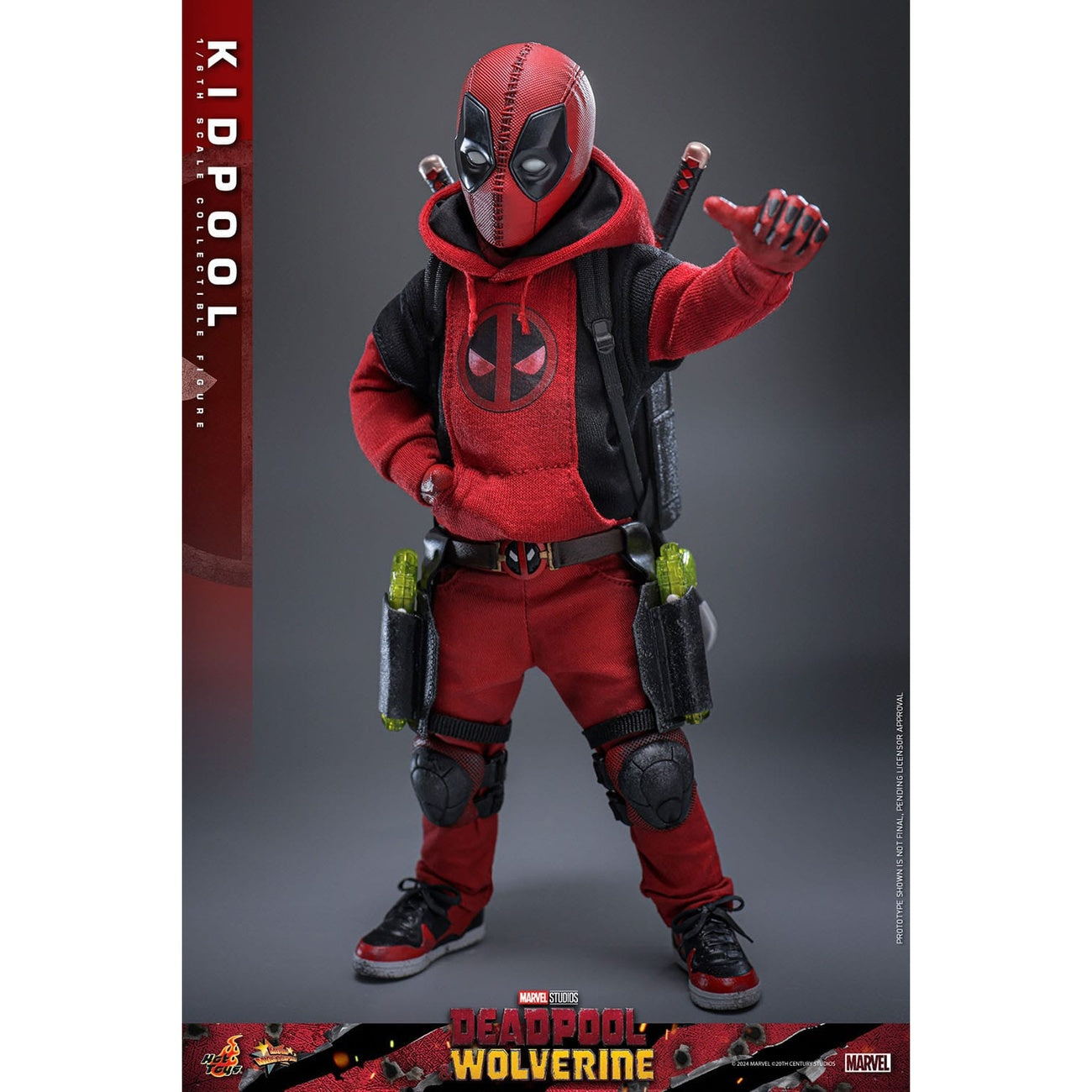 Immagine del prodotto Deadpool & Wolverine - Action figure Kidpool Masterpiece 1:6