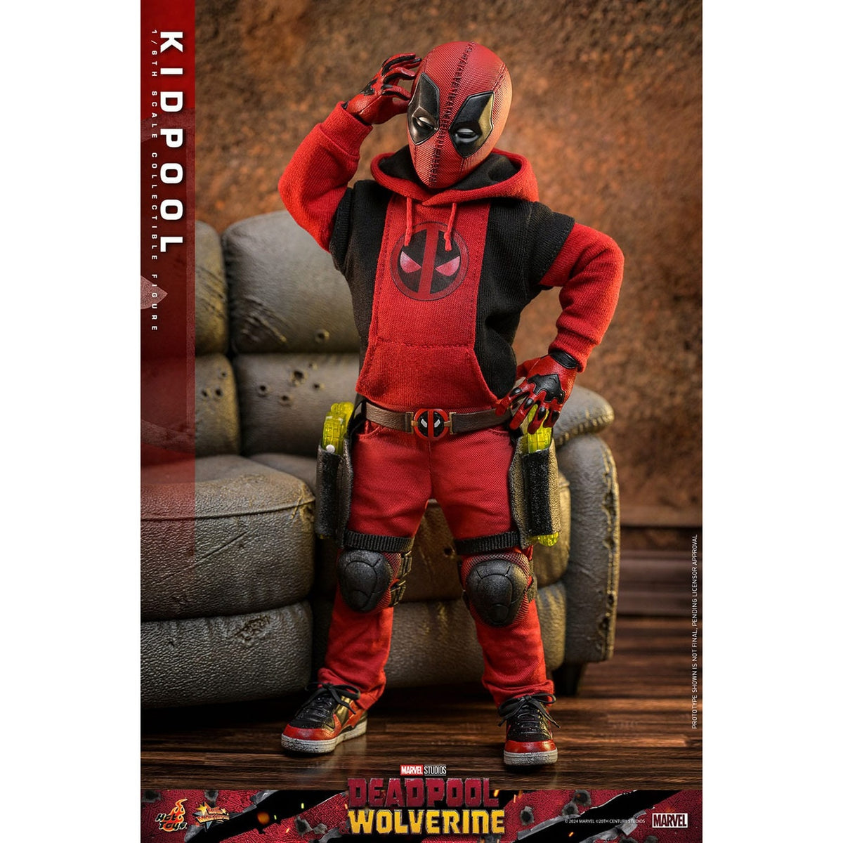 Immagine del prodotto Deadpool & Wolverine - Action figure Kidpool Masterpiece 1:6