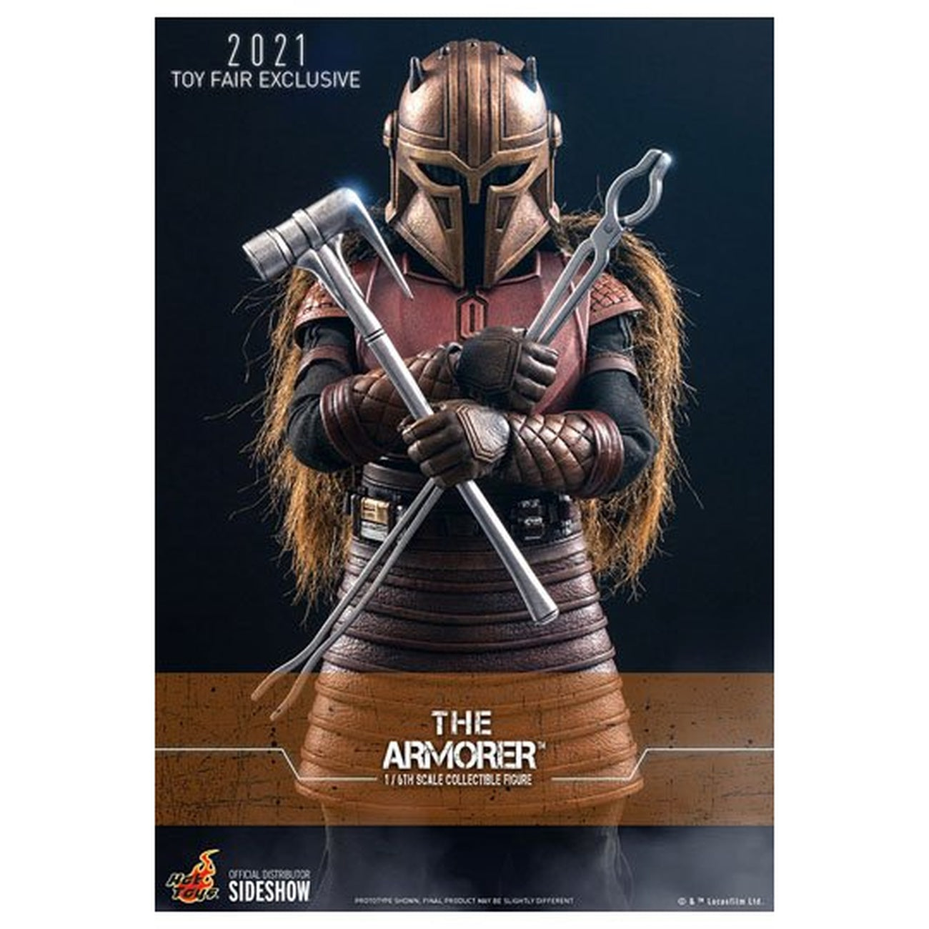 Immagine del prodotto Star Wars The Mandalorian - Action figure The Armorer 1:6 Toy Fair Exclusive 2021