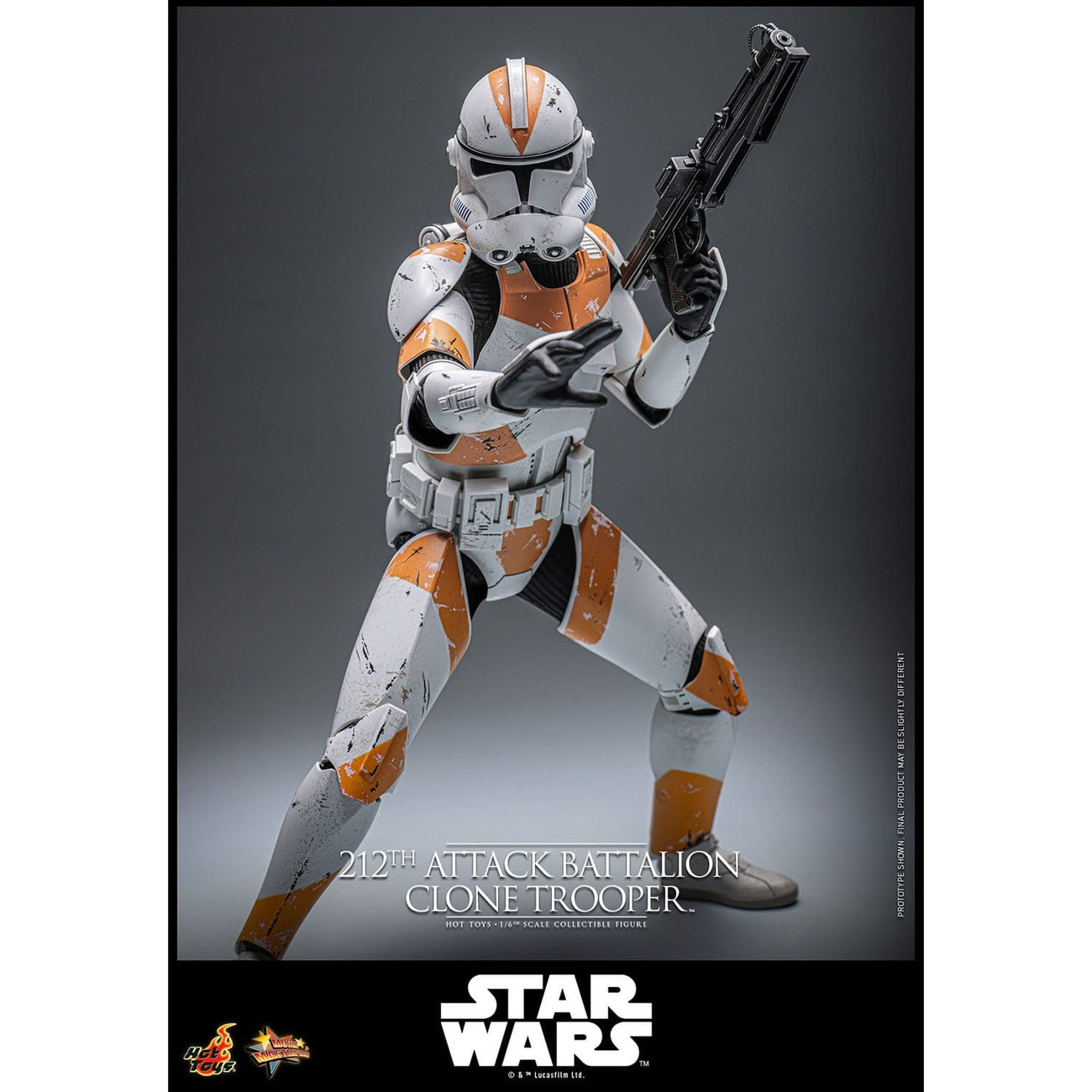 Immagine del prodotto Star Wars: The Clone Wars – Action figure Clone Trooper del 212th Attack Battalion 1:6