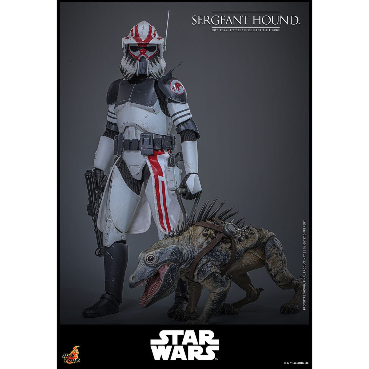 Immagine del prodotto Star Wars: The Clone Wars - Action Figure Sergente Hound 1:6