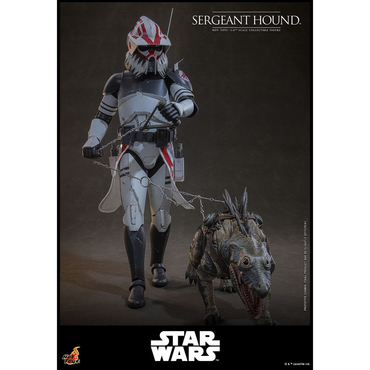 Immagine del prodotto Star Wars: The Clone Wars - Action Figure Sergente Hound 1:6