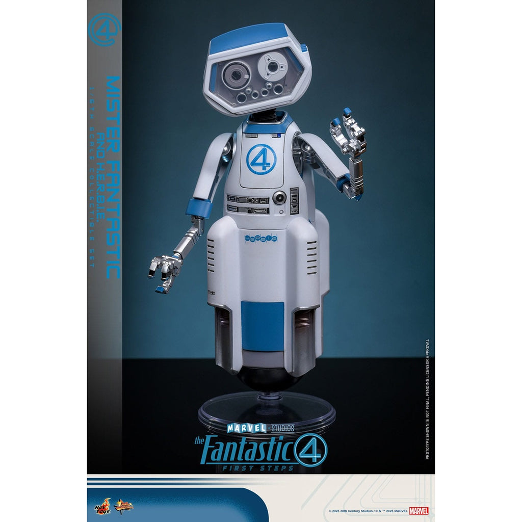 Immagine del prodotto I Fantastici Quattro - Mister Fantastic & H.E.R.B.I.E. set di action figure Masterpiece 1:6