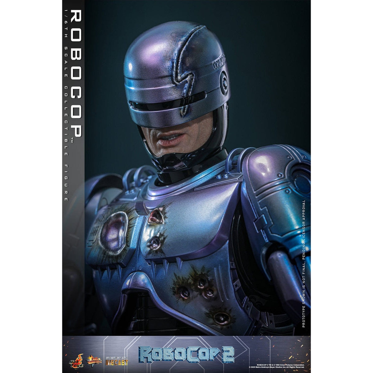 Immagine del prodotto RoboCop Masterpiece action figure diecast 1:6 - RoboCop 2