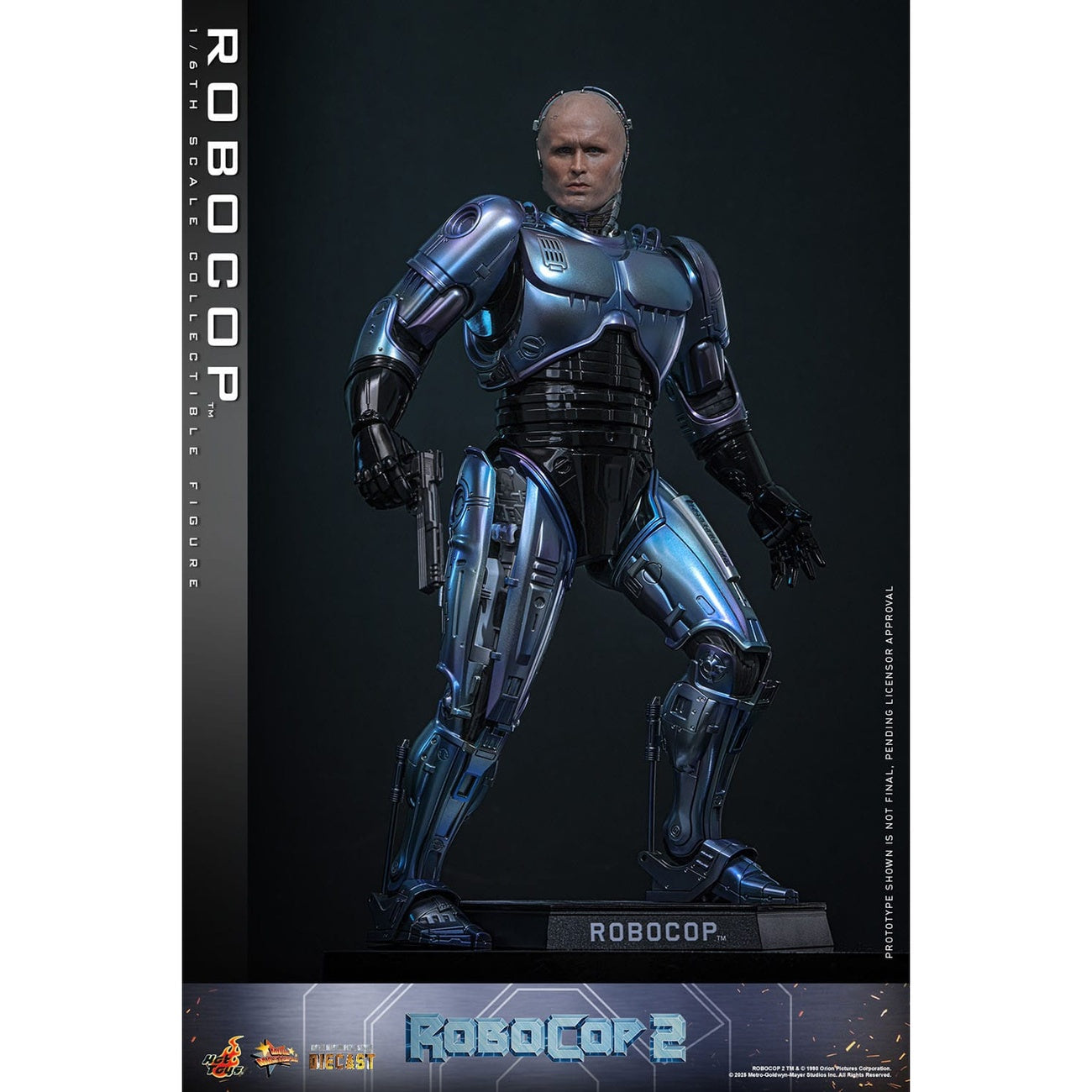 Immagine del prodotto RoboCop Masterpiece action figure diecast 1:6 - RoboCop 2